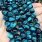 Blue Tiger Eye Gemstone Loose Beads Natural Round Loose Stone Beads